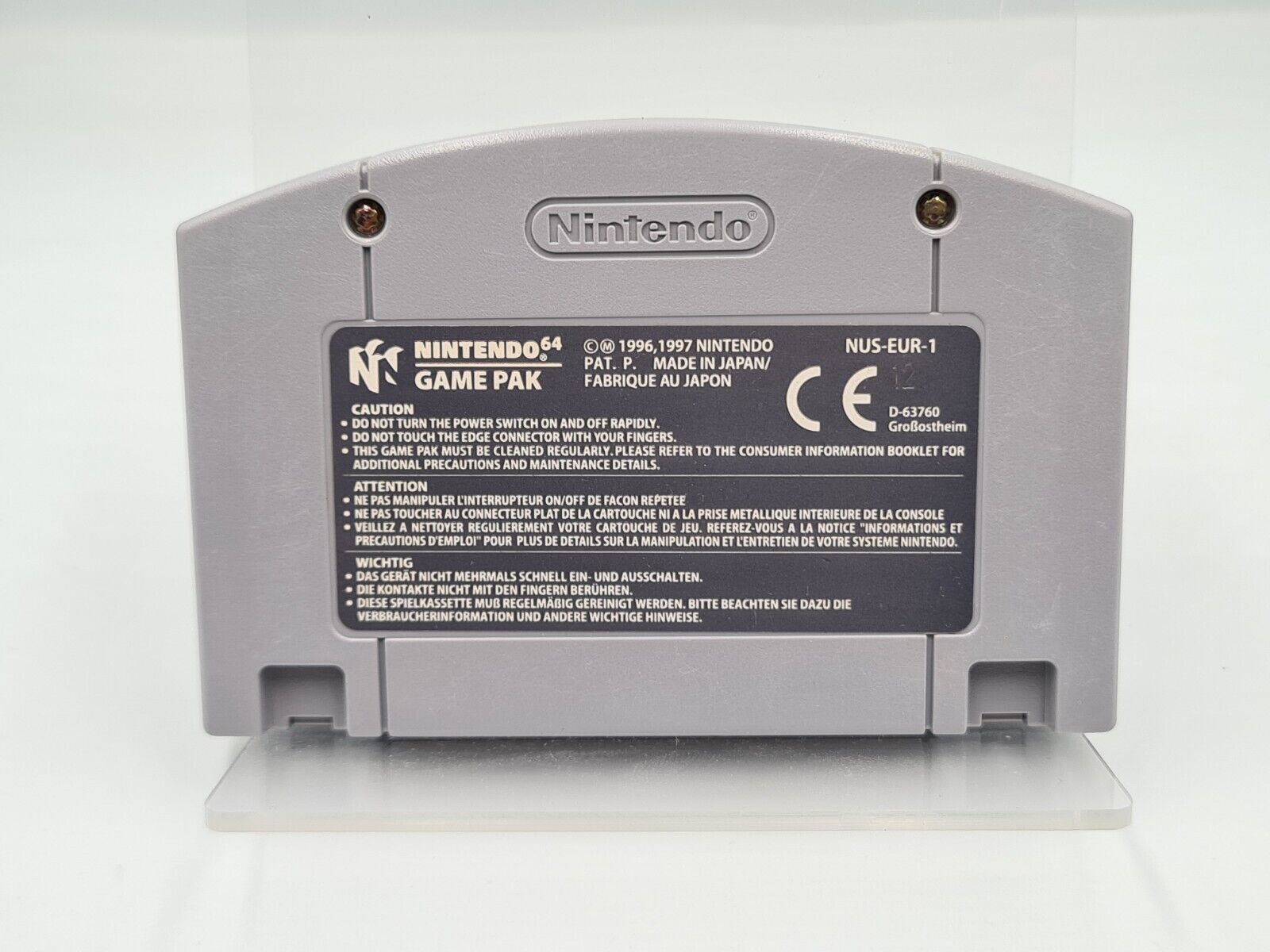 N64 Nintendo 64 Rampage 2 Universal Tour Modul EUR - T-Retro-Games 