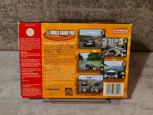 N64 Nintendo 64 F-1 World Grand Prix mit OVP und Anleitung NOE - T-Retro-Games 