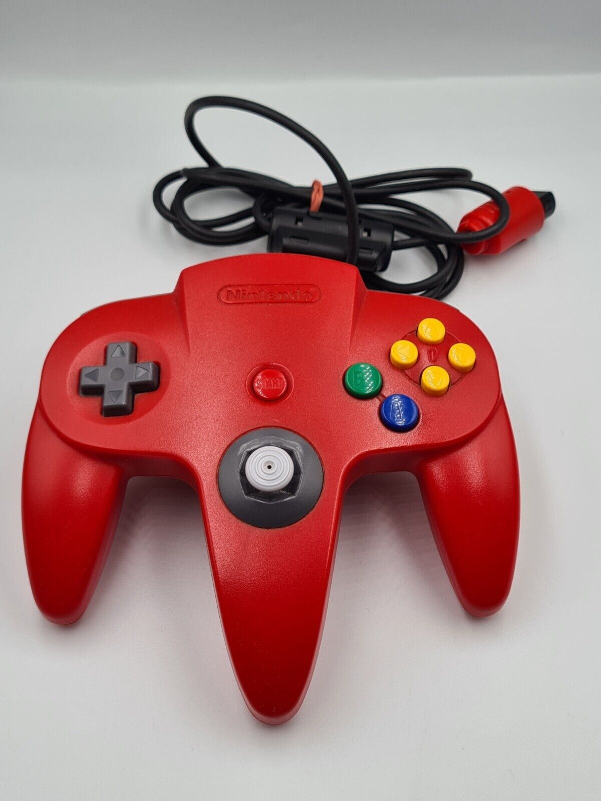 Nintendo 64 N64 Controller Rot Red - T-Retro-Games 