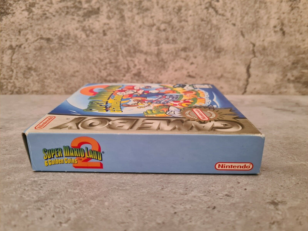 Nintendo Gameboy Super Mario Land 2 : 6 Golden Coins mit OVP und Anleitung USA - T-Retro-Games 