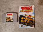 N64 Nintendo 64 Monaco Grand Prix Racing Simulation 2 mit OVP und Anleitung FAH - T-Retro-Games 