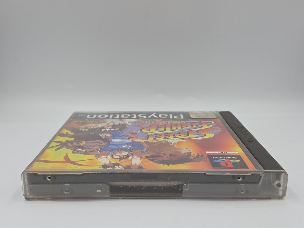 PS1 Playstation 1 Street Fighter Collection mit OVP + Anleitung  2 Discs