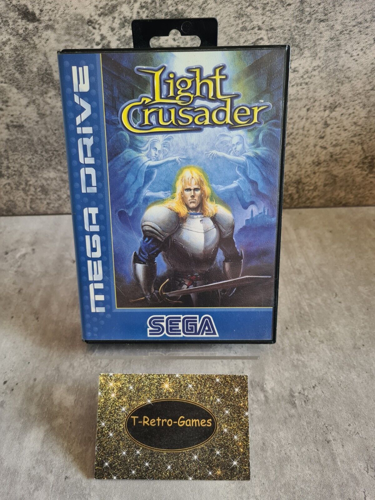Sega Mega Drive Spiel Light Crusader mit OVP und Anleitung Deutsch - T-Retro-Games 