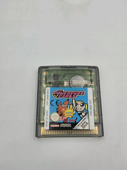 Nintendo Game Boy Color The Powerpuff Girls Battle Him mit OVP und Anleitung UKV