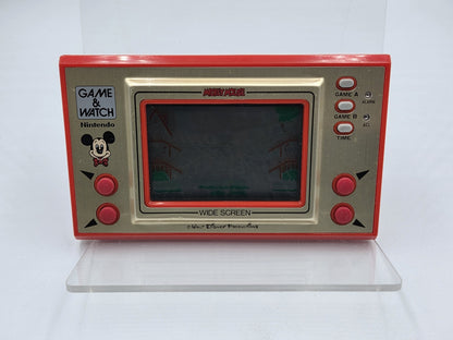 Nintendo Game & Watch Mickey Mouse Konsole Console 1981 Wide Screen