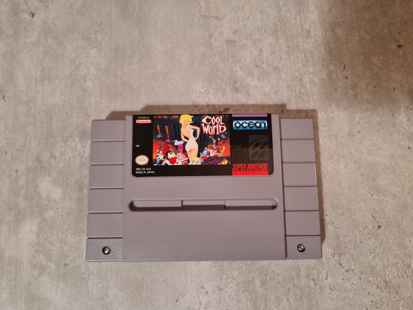 SNES Cool World mit OVP NTSC USA - T-Retro-Games 