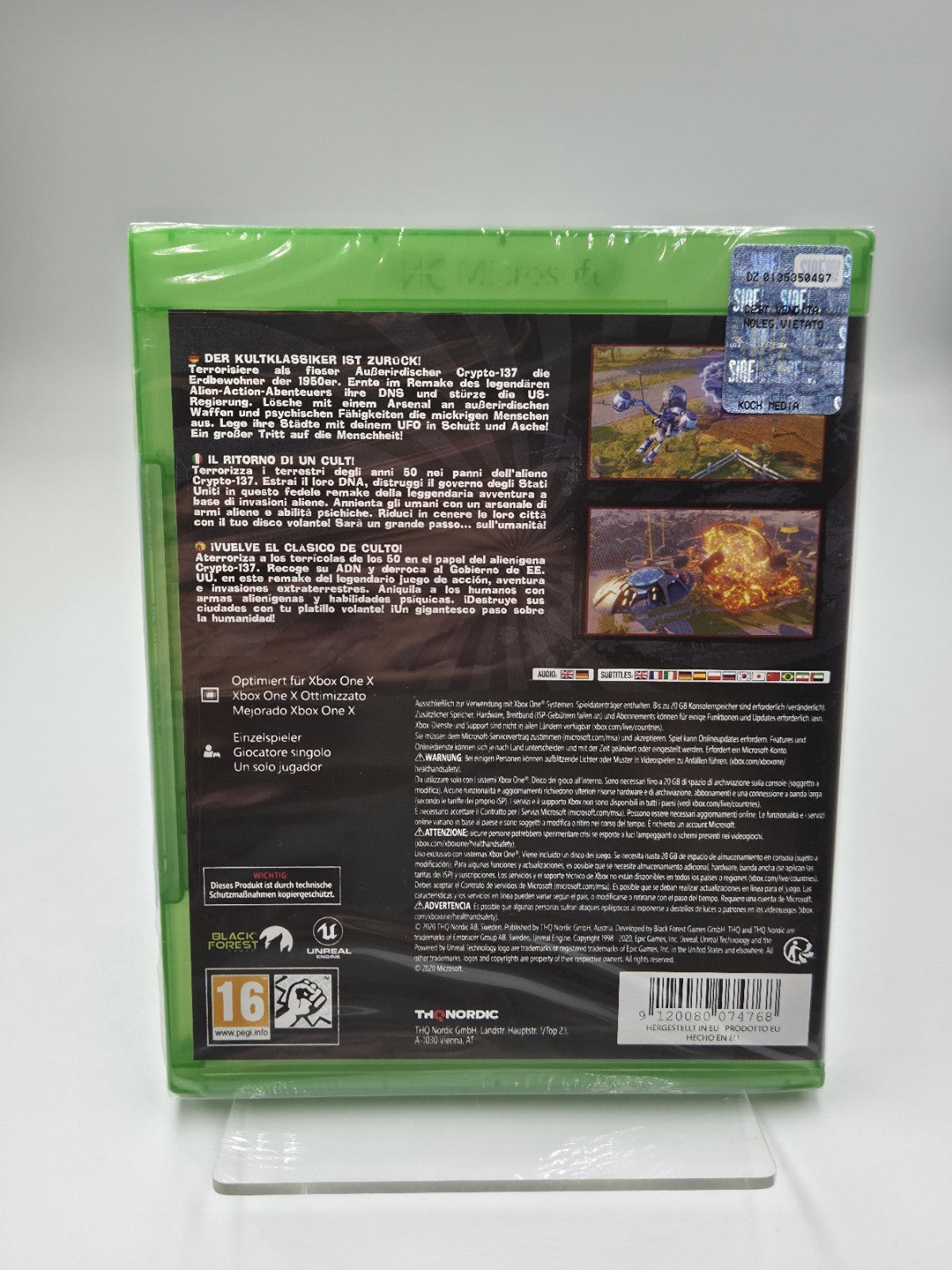 XBOXOne Spiel Destroy All Humans! Neu New Sealed Multilingual