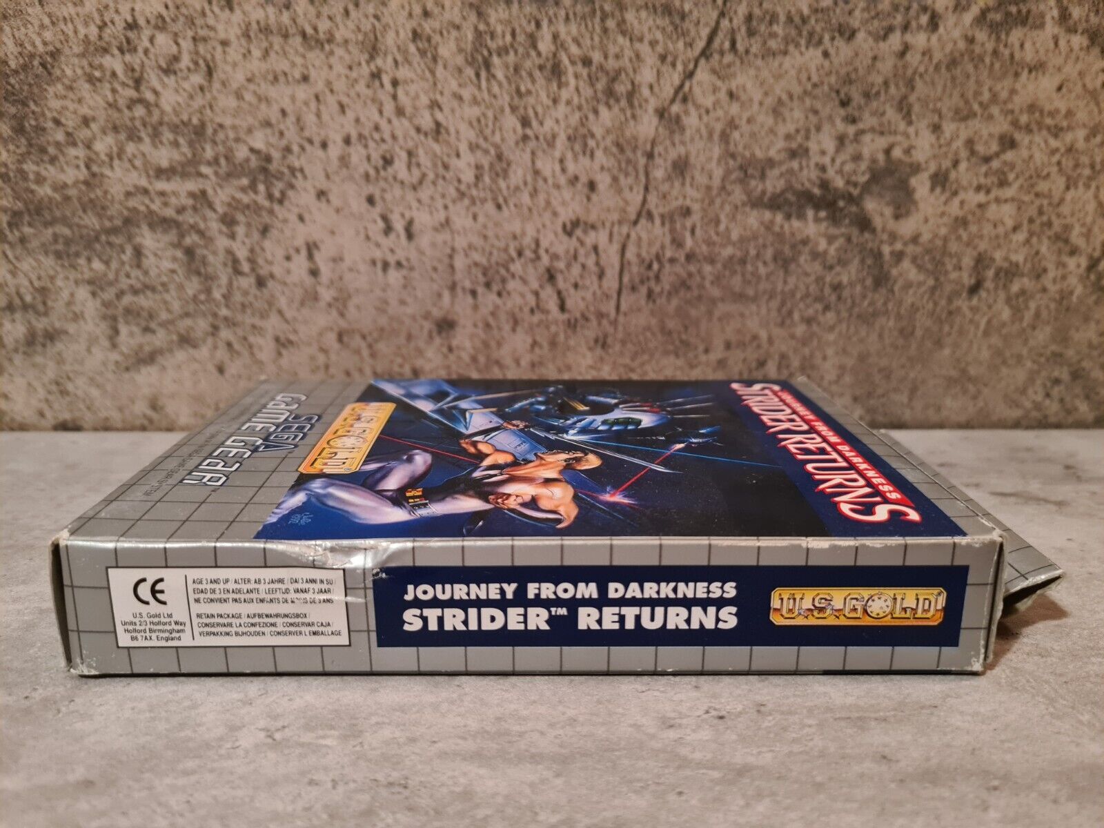 Sega Game Gear Strider Returns mit OVP und Anleitung Multi Language - T-Retro-Games 