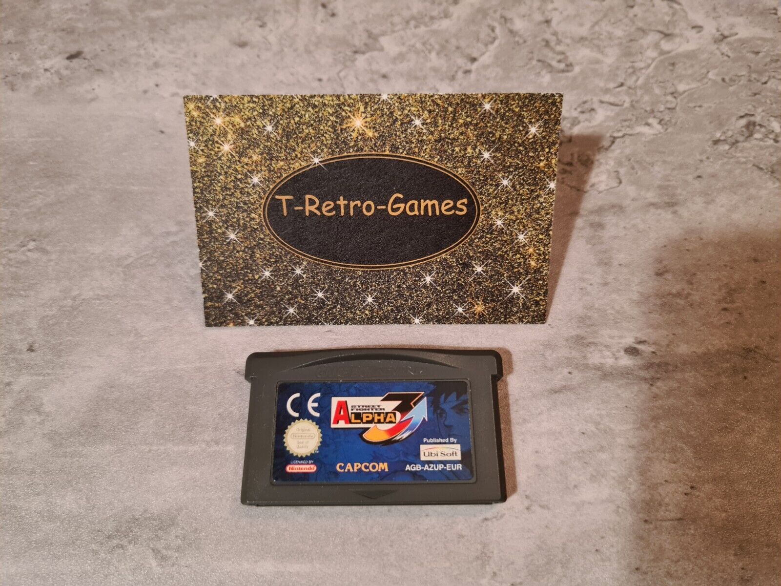Nintendo Game Boy Advance Street Fighter Alpha 3 Modul EUR - T-Retro-Games 