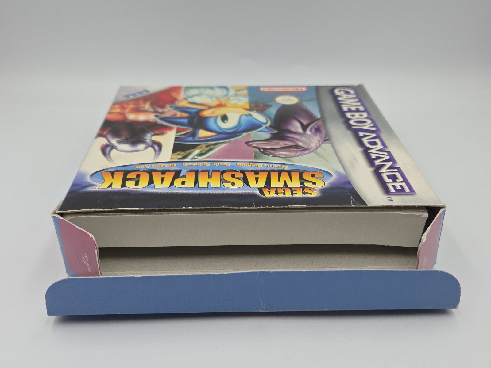 Nintendo Game Boy Advance Spiel Sega Smashpack mit OVP und Anleitung EUR