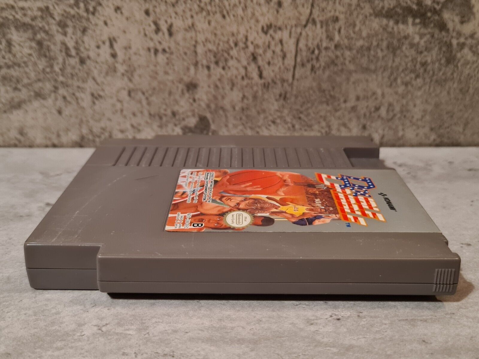 Nintendo NES Double Dribble Modul EEC - T-Retro-Games 