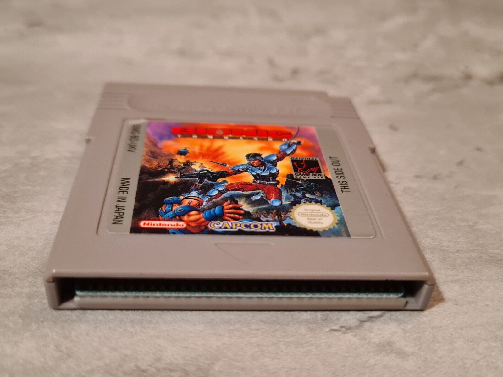 Nintendo Game Boy Classic Spiel Bionic Commando Modul UKV - T-Retro-Games 