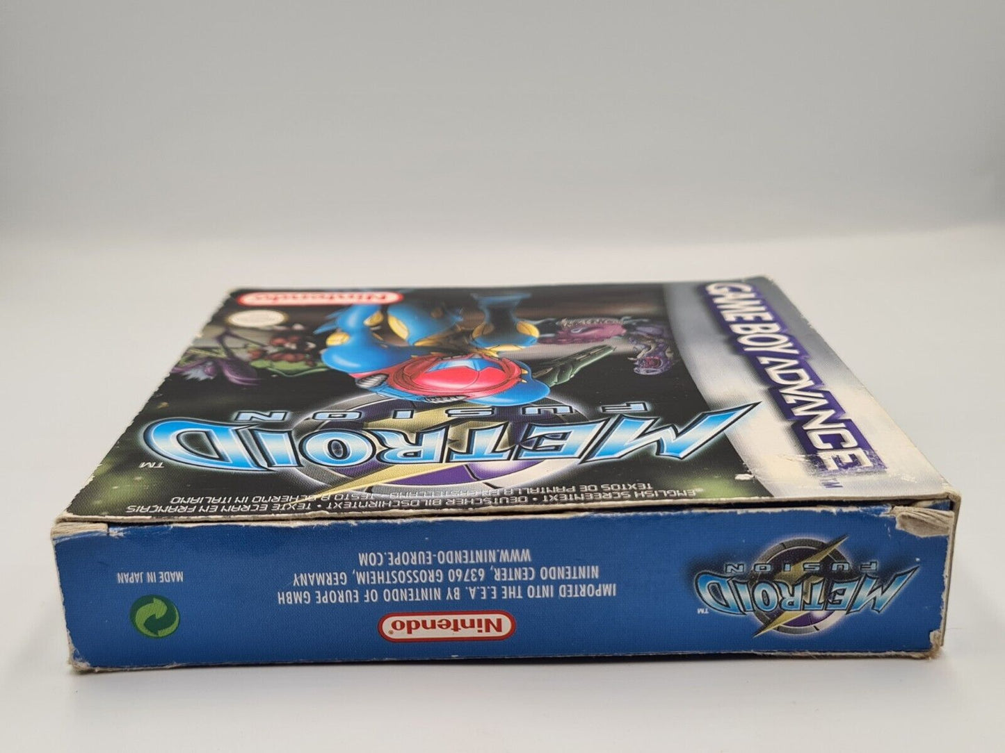 Nintendo Game Boy Advance Metroid Fusion mit OVP und Anleitung EUR - T-Retro-Games 