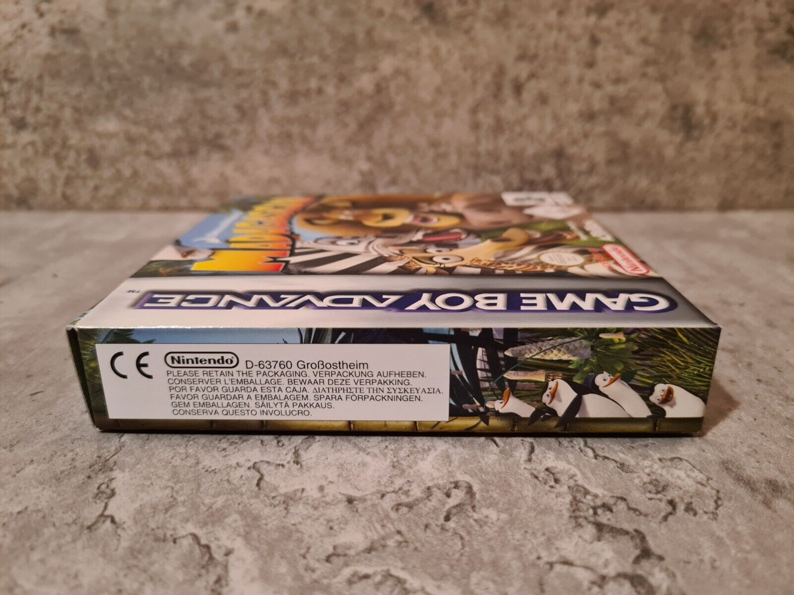 Nintendo Gameboy Advance Madagascar mit OVP und Anleitung NOE - T-Retro-Games 