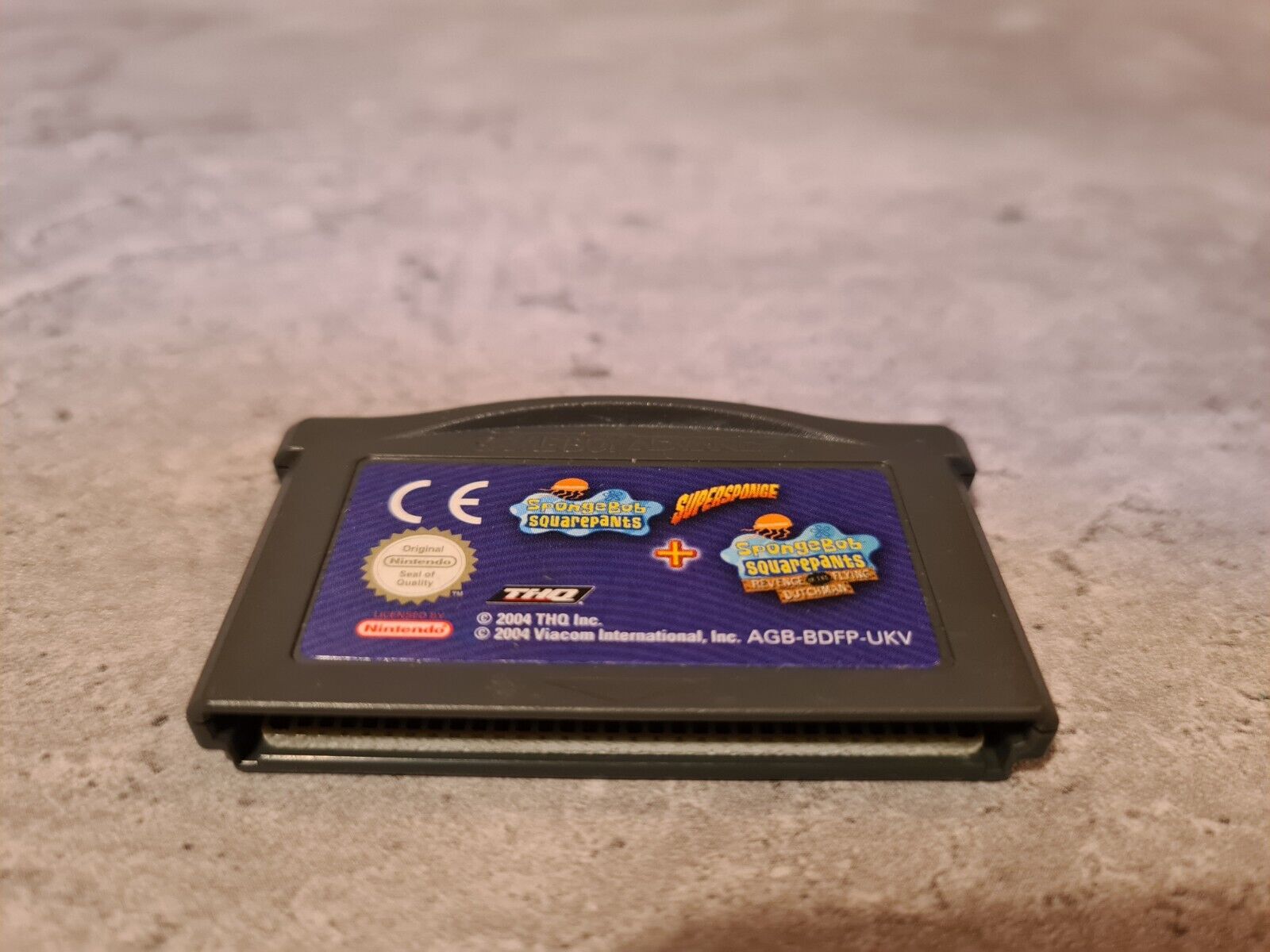 Nintendo Gameboy Advance Spongebob Squarepants 2 in 1 Modul UKV - T-Retro-Games 