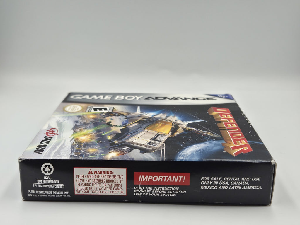 Nintendo Game Boy Advance Spiel Defender mit OVP und Anleitung USA