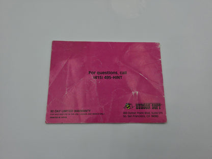 Nintendo Game Boy Classic Atomic Punk Spielanleitung Instruction Booklet USA