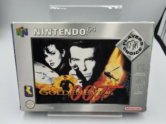 N64 Nintendo 64 GoldenEye 007 mit OVP und Anleitung EUR
