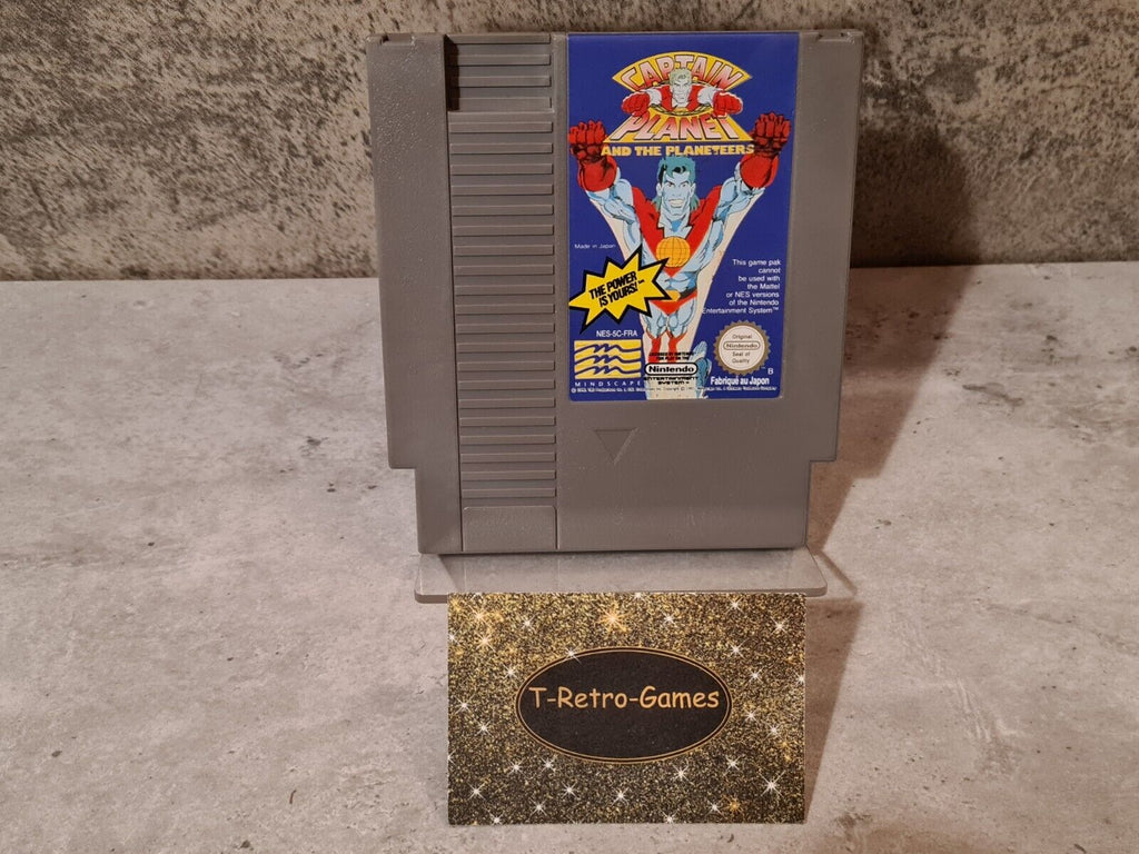 Nintendo NES Captain Planet and the Planeteers Modul FRA - T-Retro-Games 