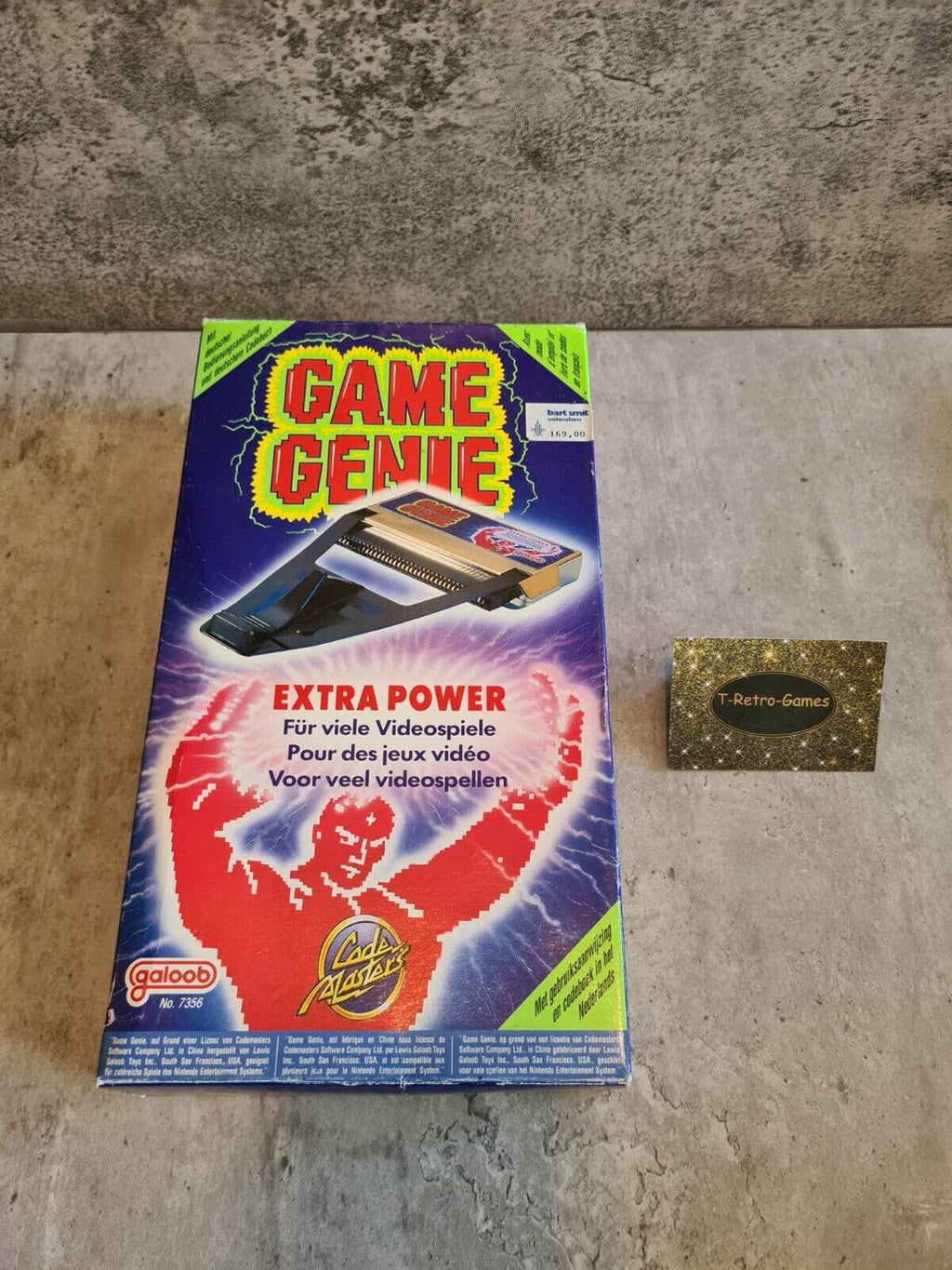Nintendo NES Game Genie Adapter New Old Stock - T-Retro-Games 