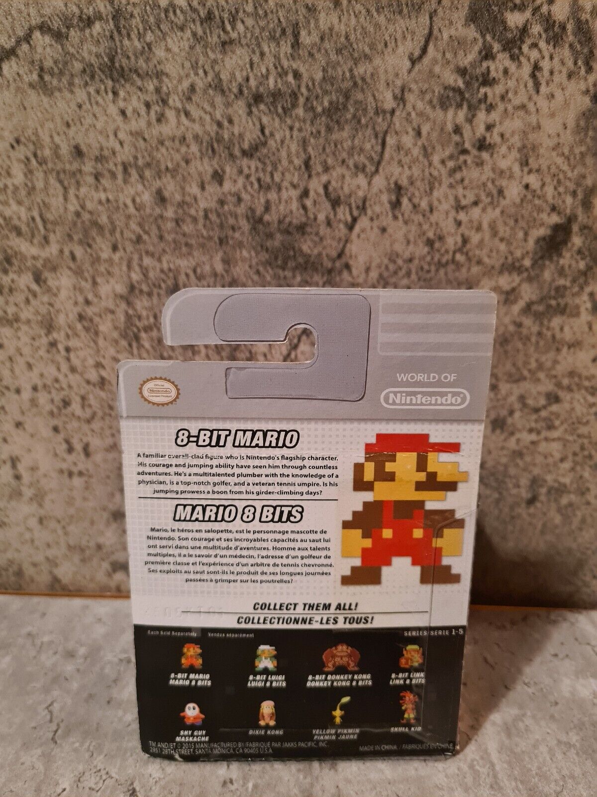 World of Nintendo Collectible Figur Figurine 8-Bit Mario Neu New Sealed - T-Retro-Games 