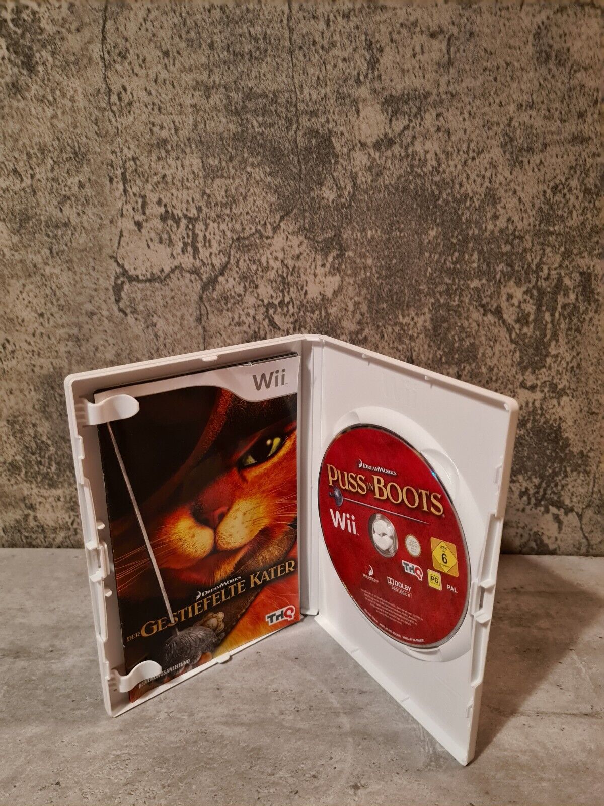 Nintendo Wii Spiel Der Gestiefelte Kater mit OVP und Anleitung GER - T-Retro-Games 