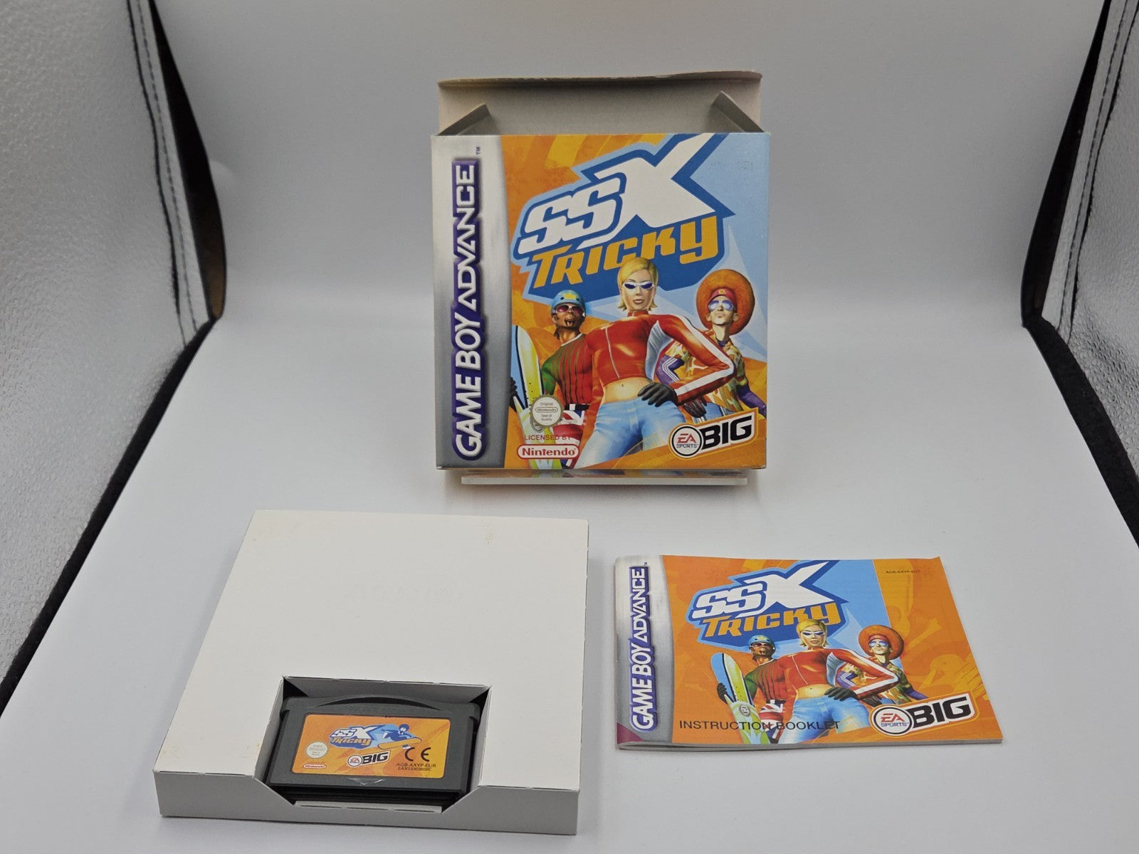 Nintendo Game Boy Advance Spiel SSX Tricky mit OVP und Anleitung EUR