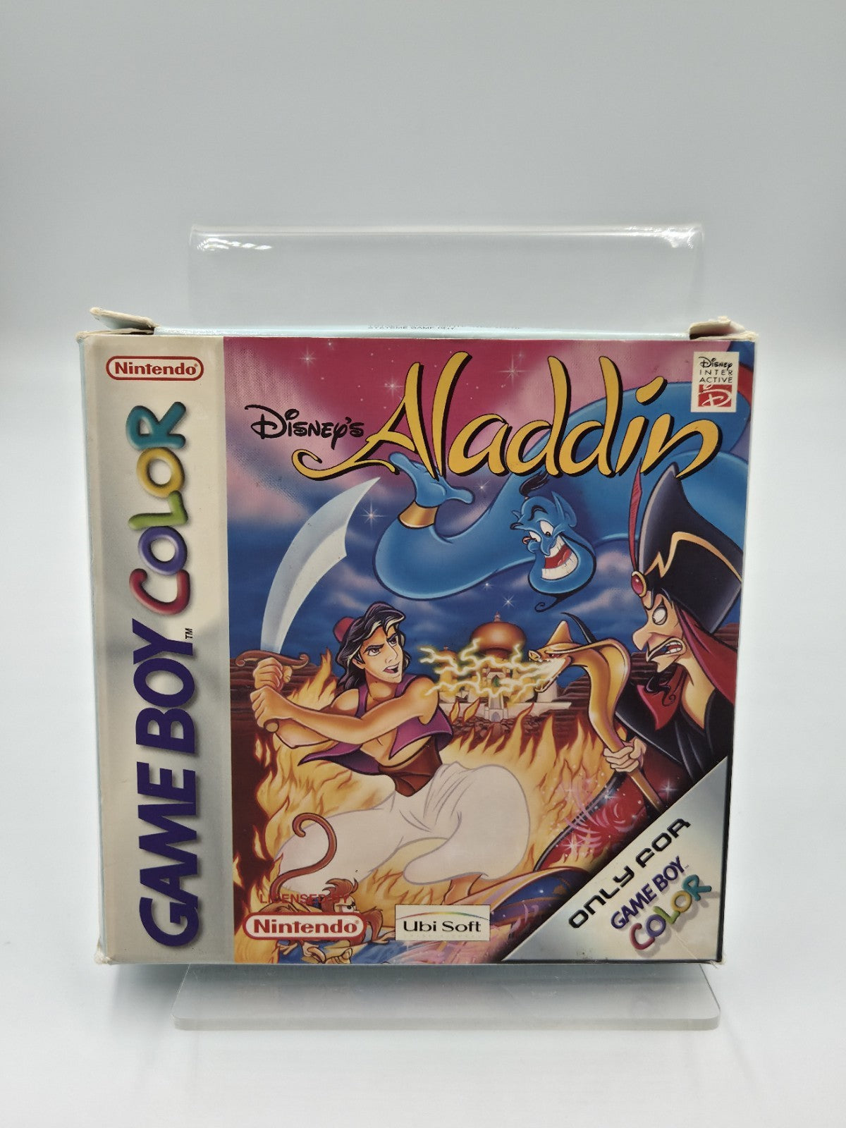 Nintendo Game Boy Color Spiel Disney's Aladdin mit OVP und Anleitung EUR