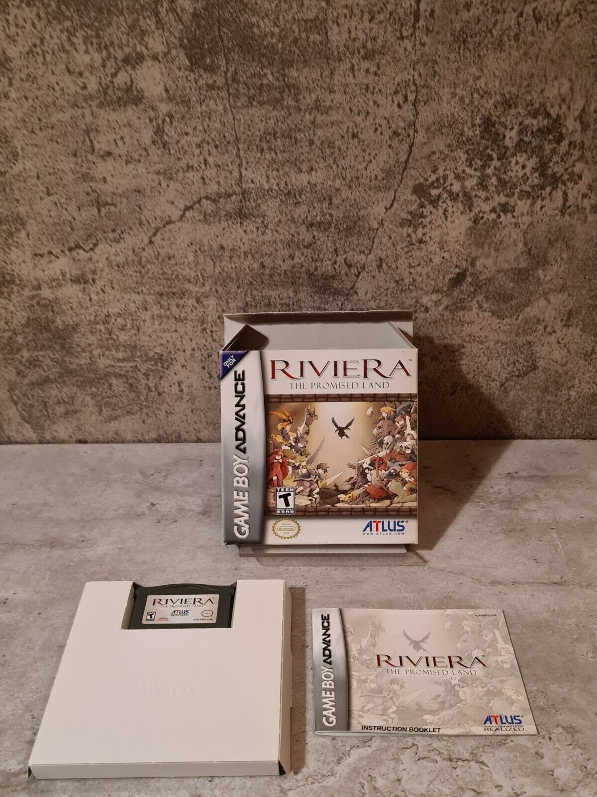 Game Boy Advance Riviera The Promised Land mit OVP und Anleitung USA - T-Retro-Games 