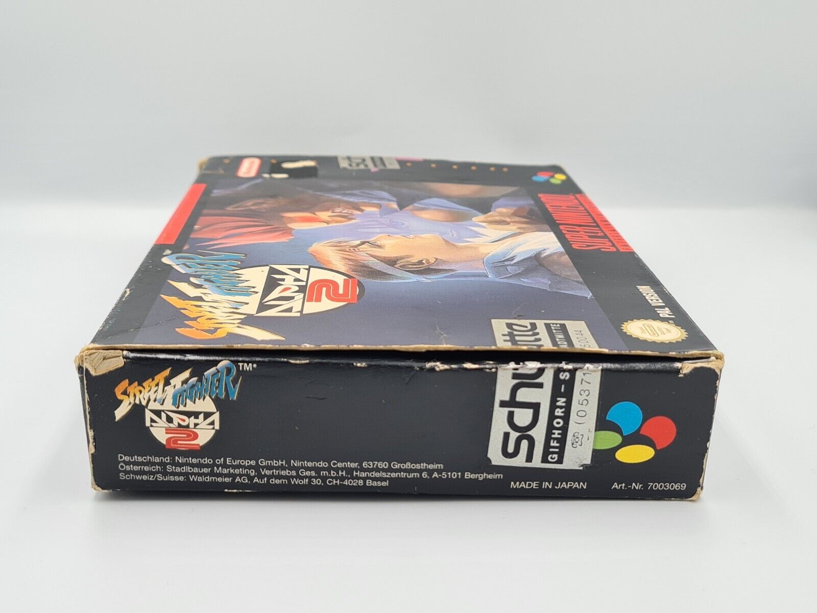SNES Super Nintendo Street Fighter Alpha 2 mit OVP und Anleitung NOE - T-Retro-Games 