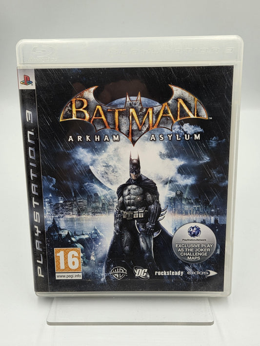 PS3 Playstation 3 Spiel Batman Arkham Asylum mit OVP + Anleitung Englisch