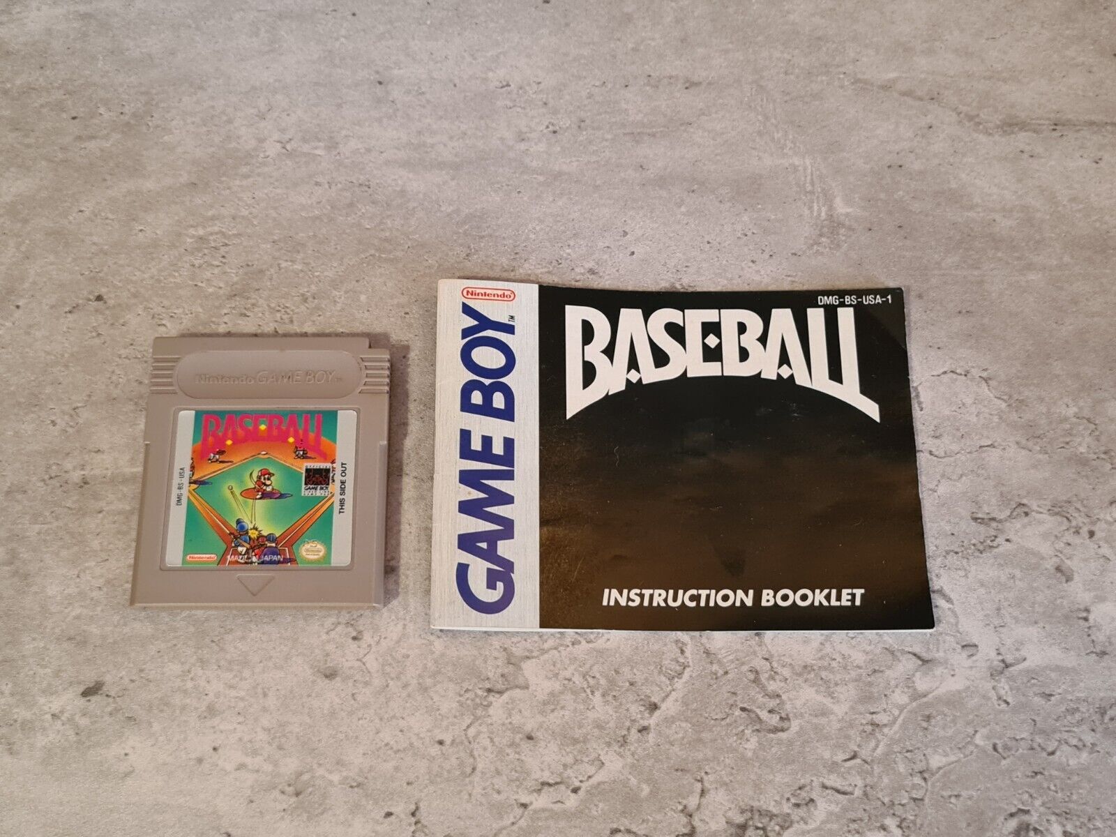 Nintendo Game Boy Classic Baseball mit OVP und Anleitung USA - T-Retro-Games 