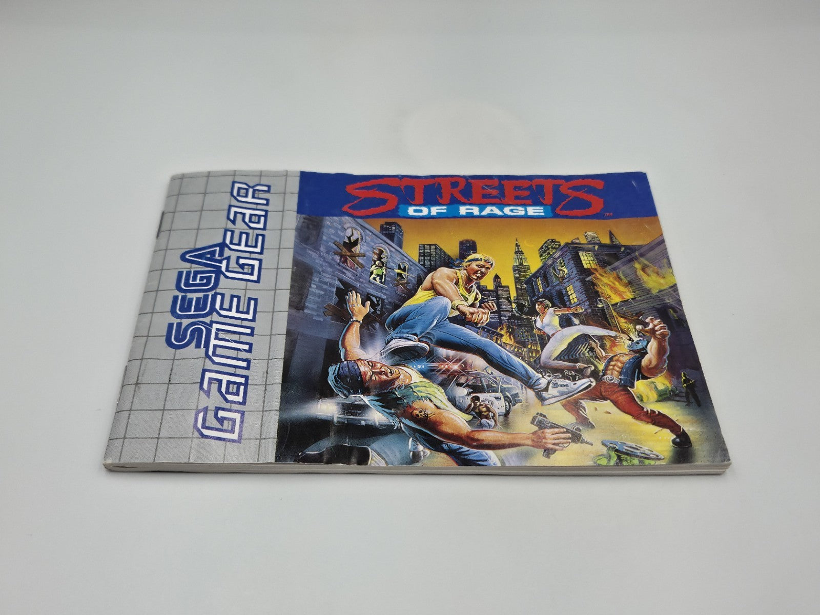 Sega Game Gear Spiel Streets of Rage mit OVP und Anleitung Multi Language 