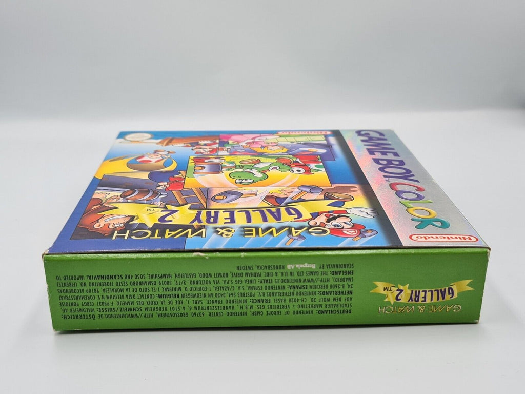 Nintendo Game Boy Color Spiel Game & Watch Gallery 2 mit OVP und Anleitung EUR - T-Retro-Games 