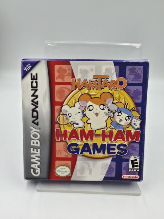 Nintendo Game Boy Advance Hamtaro Ham-Ham Games mit OVP und Anleitung USA