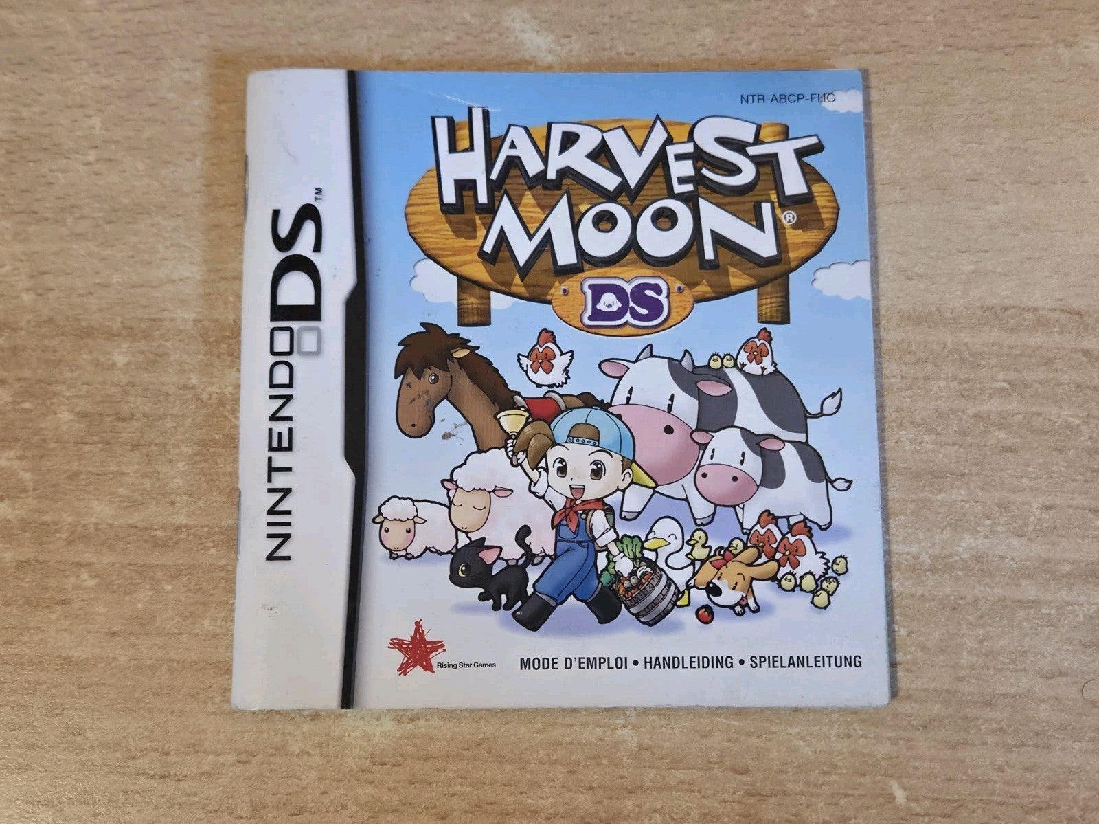 Nintendo DS Harvest Moon DS Spielanleitung Instruction Booklet FHG
