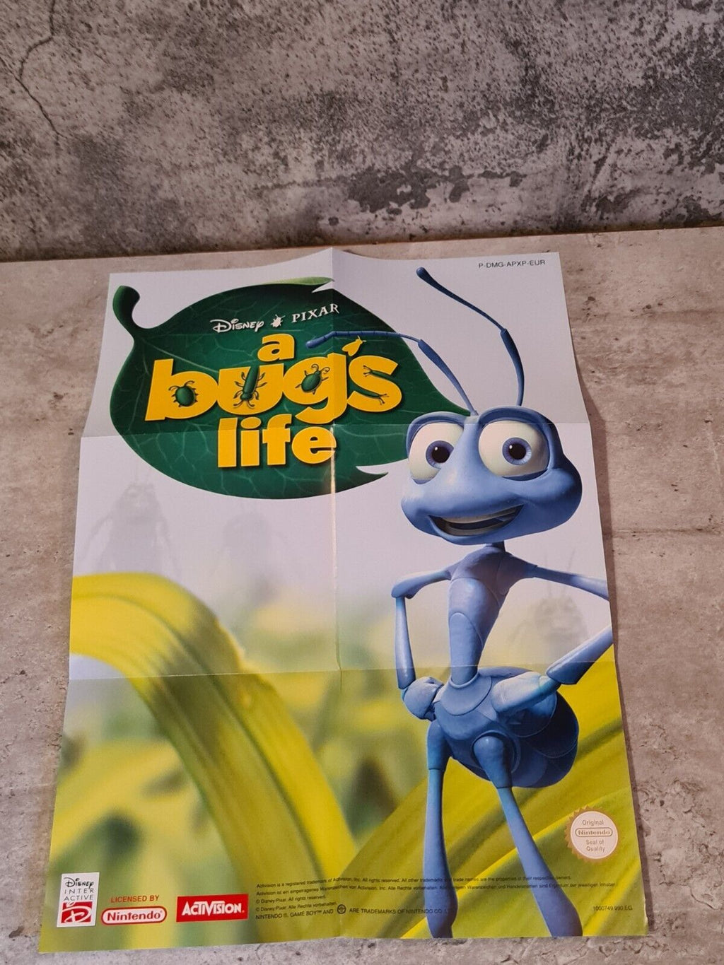 Game Boy Color Disney Pixar a Bug's Life mit OVP und Anleitung + Poster EUR - T-Retro-Games 