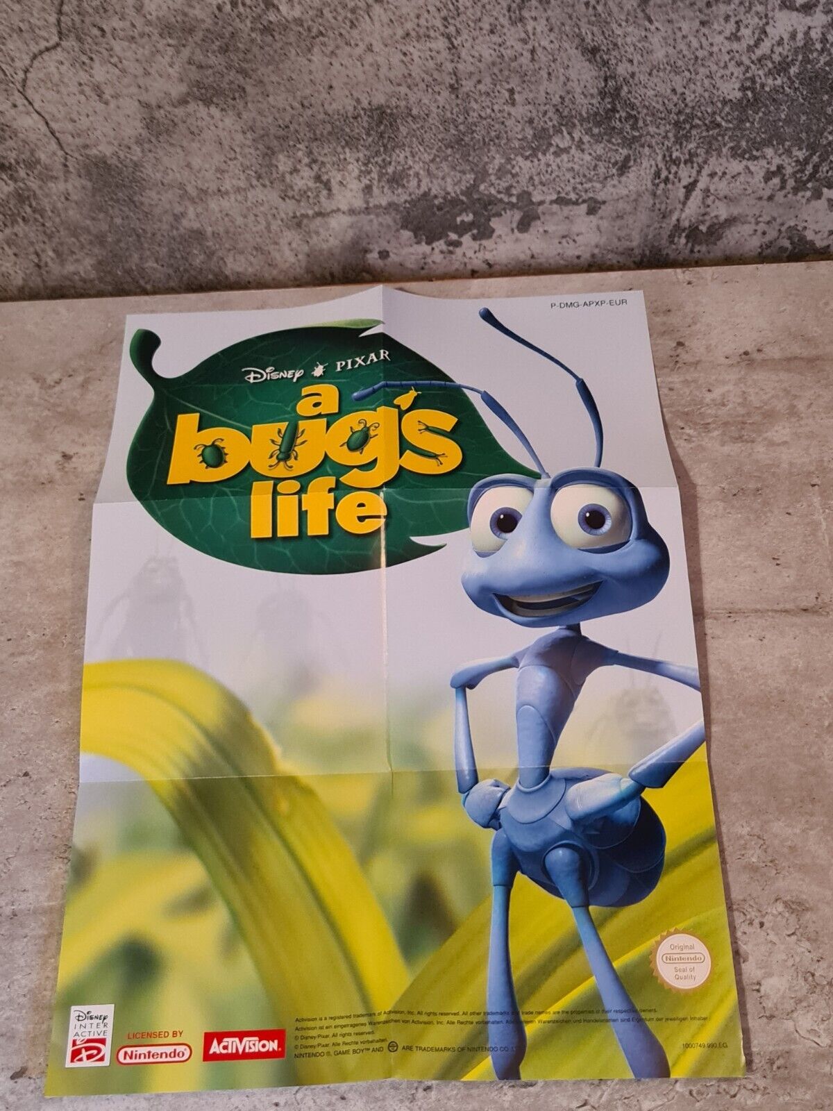 Game Boy Color Disney Pixar a Bug's Life mit OVP und Anleitung + Poster EUR - T-Retro-Games 