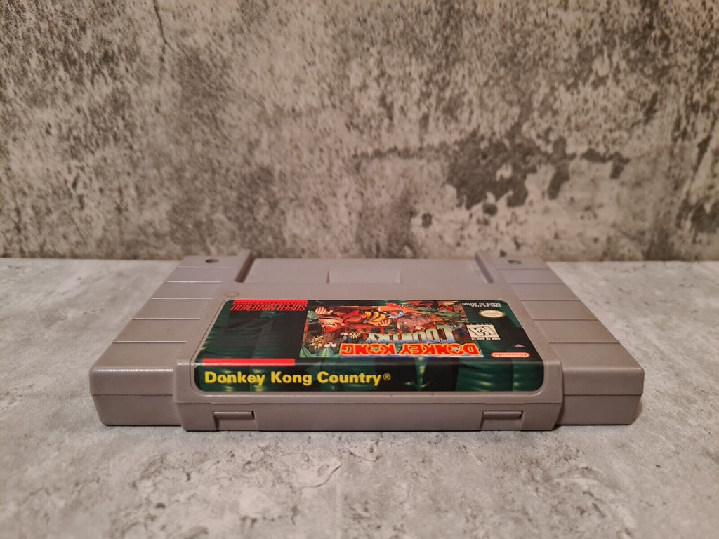 SNES Super Nintendo Donkey Kong Country mit OVP und Anleitung NTSC USA - T-Retro-Games 