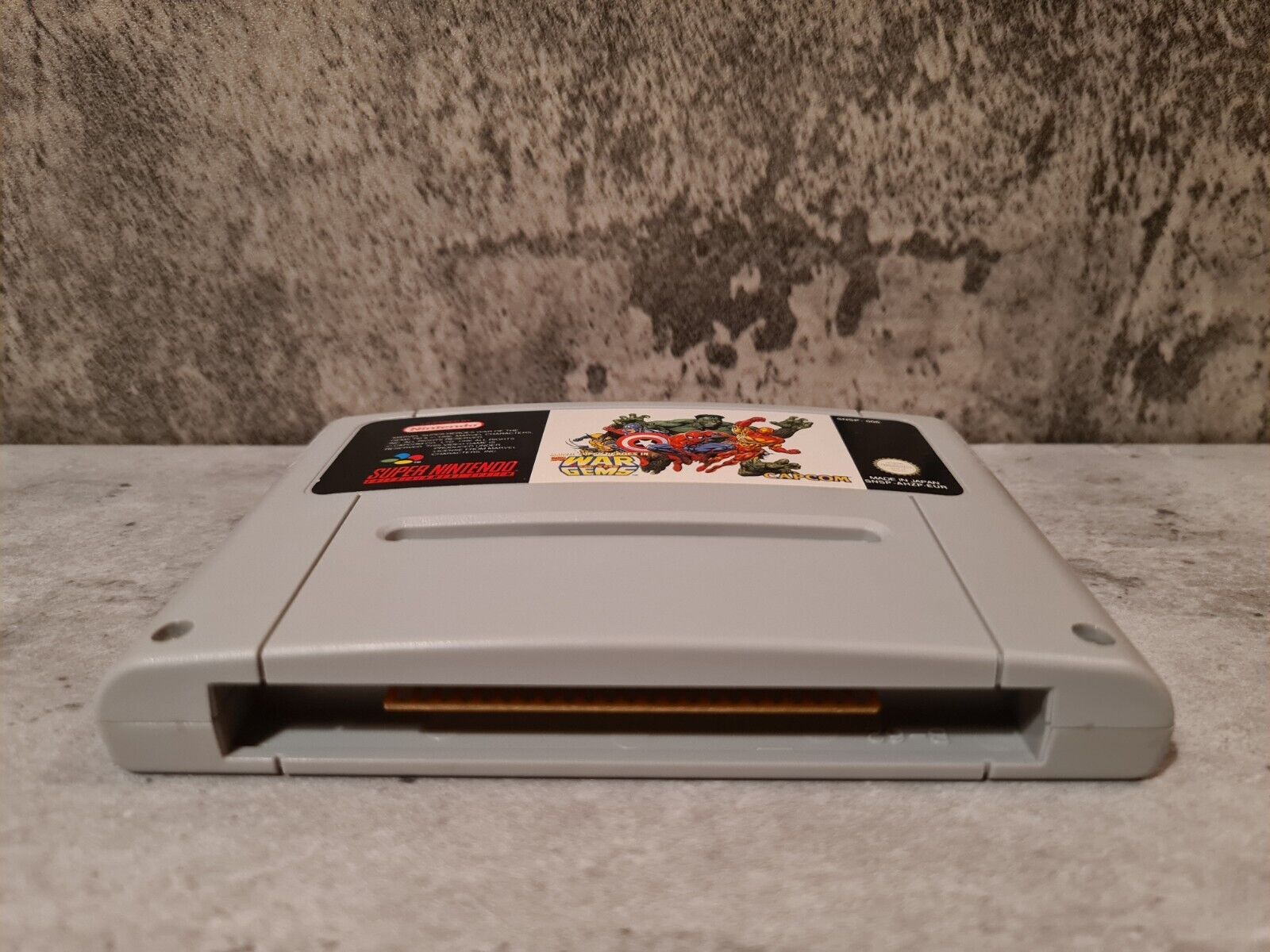 SNES Super Nintendo Marvel Super Heroes in War of The Gems Modul EUR - T-Retro-Games 