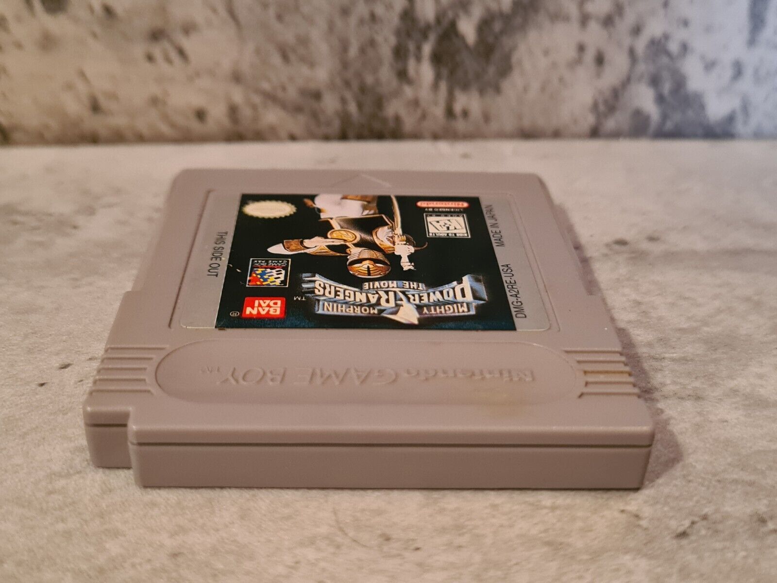 Nintendo Gameboy Classic Spiel Mighty Morphin Power Rangers: The Movie Modul USA - T-Retro-Games 