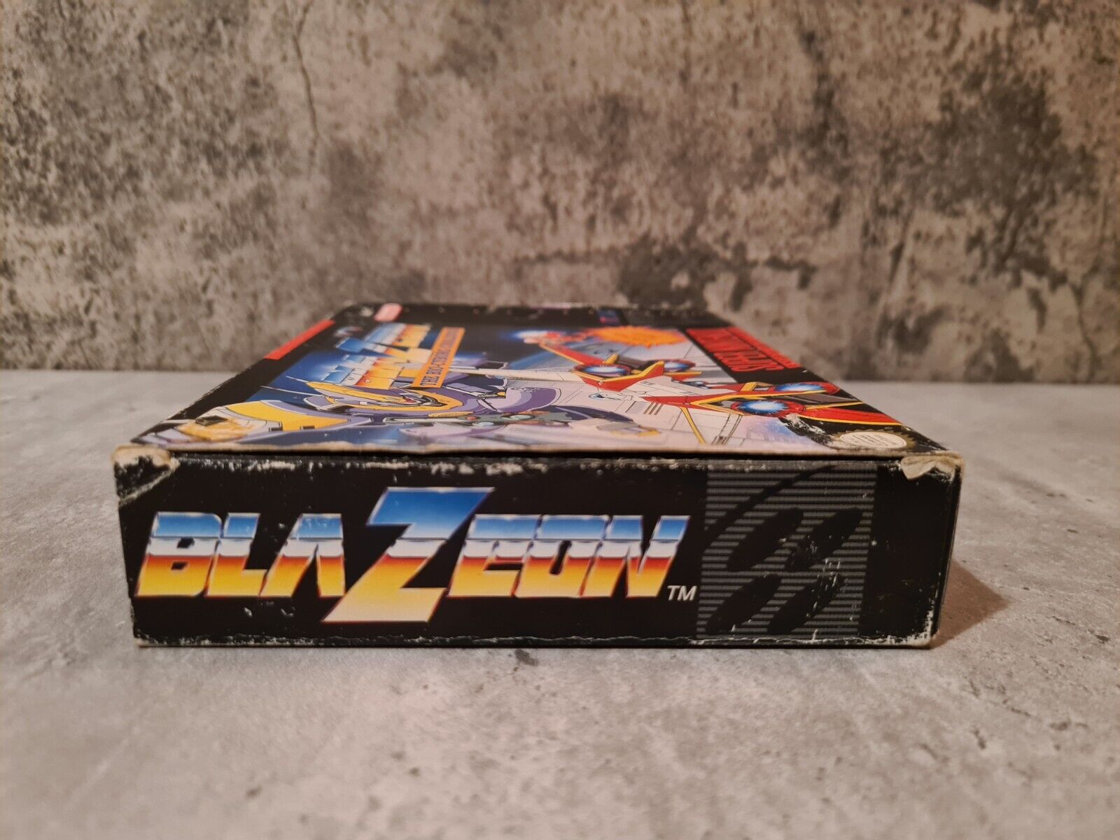 SNES Super Nintendo Blazeon mit OVP und Anleitung NTSC USA - T-Retro-Games 