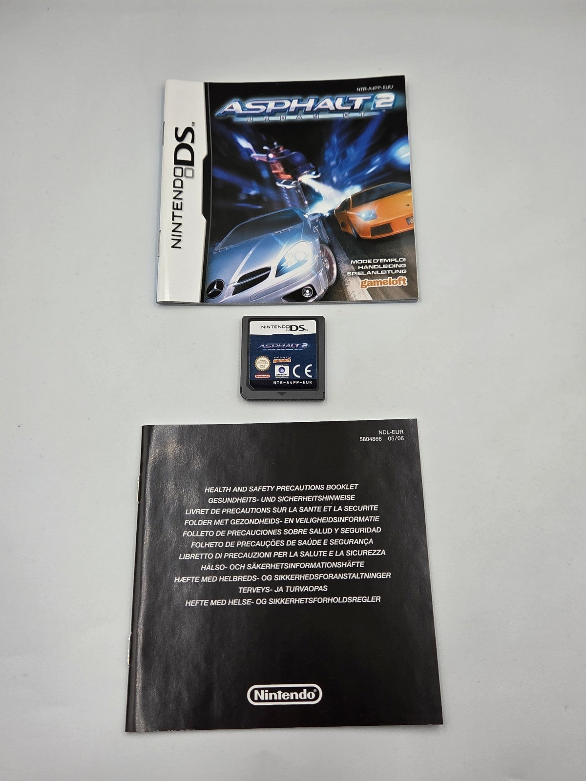 Nintendo DS Asphalt 2 Urban GT mit OVP und Anleitung EUR