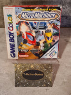 Nintendo Game Boy Color Spiel Micro Machines V3 mit OVP und Anleitung EUR - T-Retro-Games 