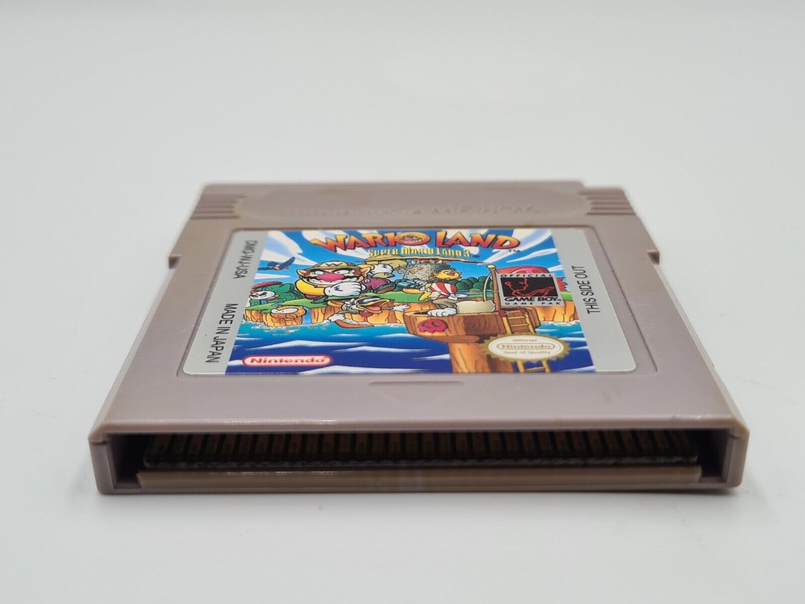 Nintendo Gameboy Classic Spiel Wario Land : Super Mario Land 3 Modul USA - T-Retro-Games 
