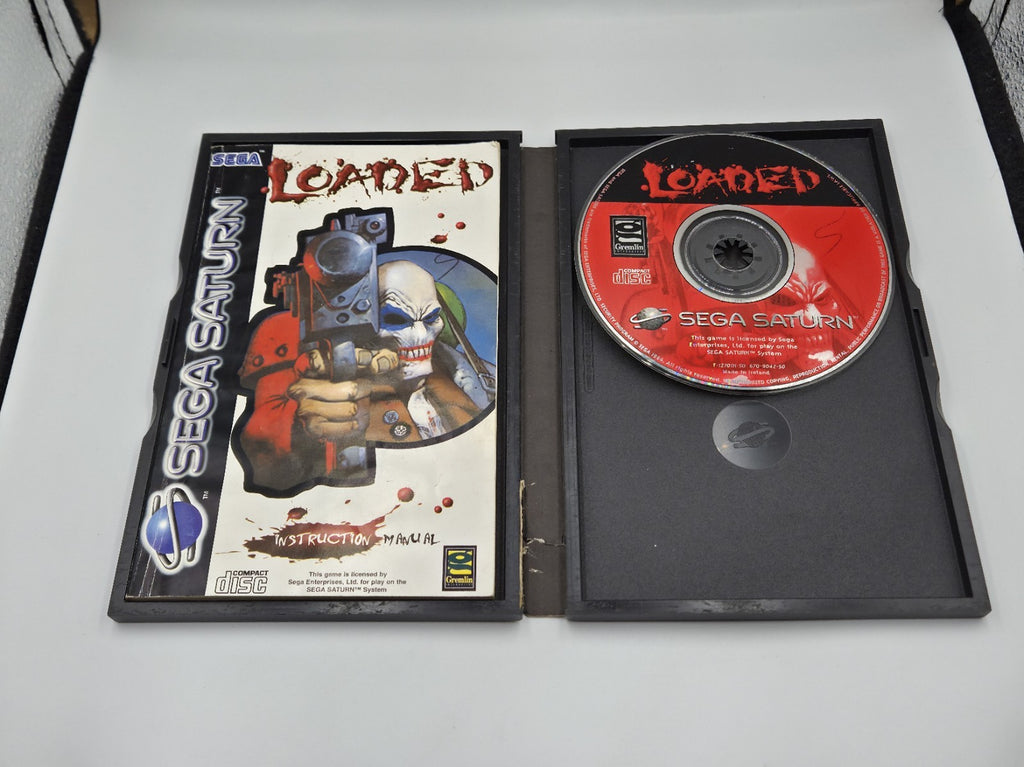 Sega Saturn Spiel Loaded mit OVP und Anleitung  Multilingual