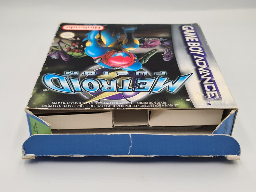 Nintendo Game Boy Advance Metroid Fusion mit OVP und Anleitung EUR - T-Retro-Games 