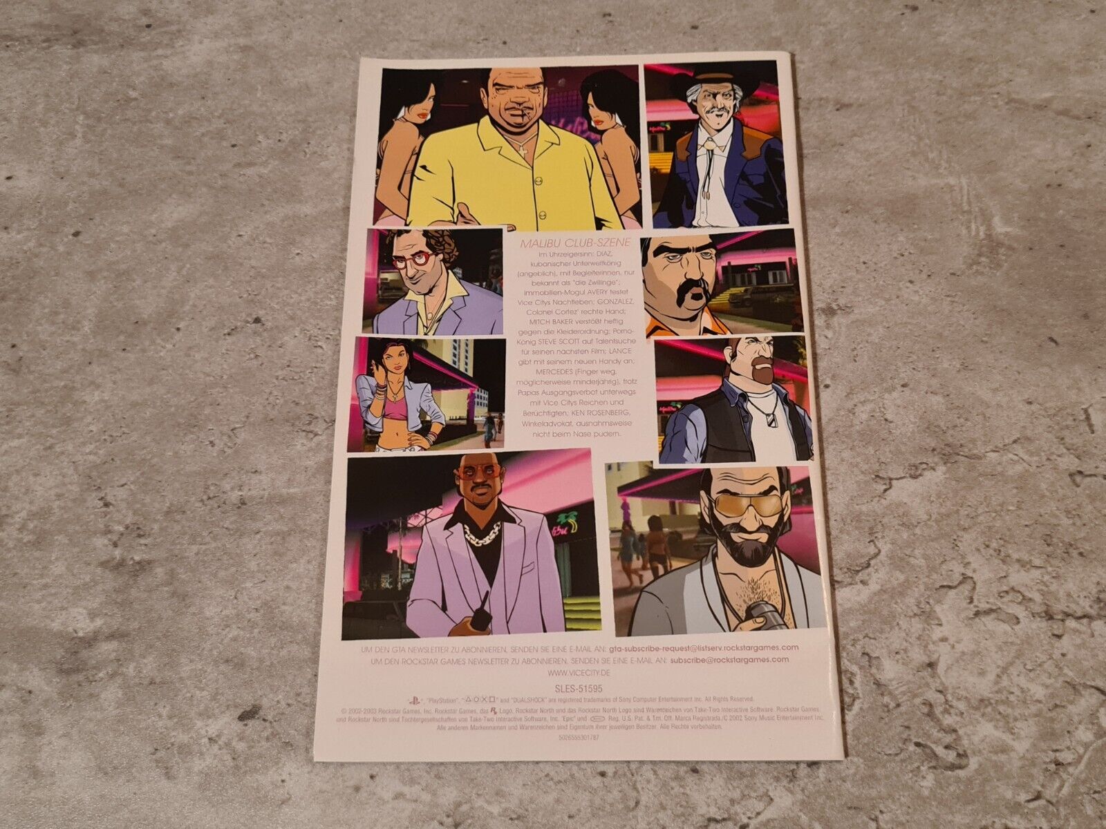 PS2 Playstation 2 Spiel Grand Theft Auto Vice City mit Anleitung Deutsch - T-Retro-Games 