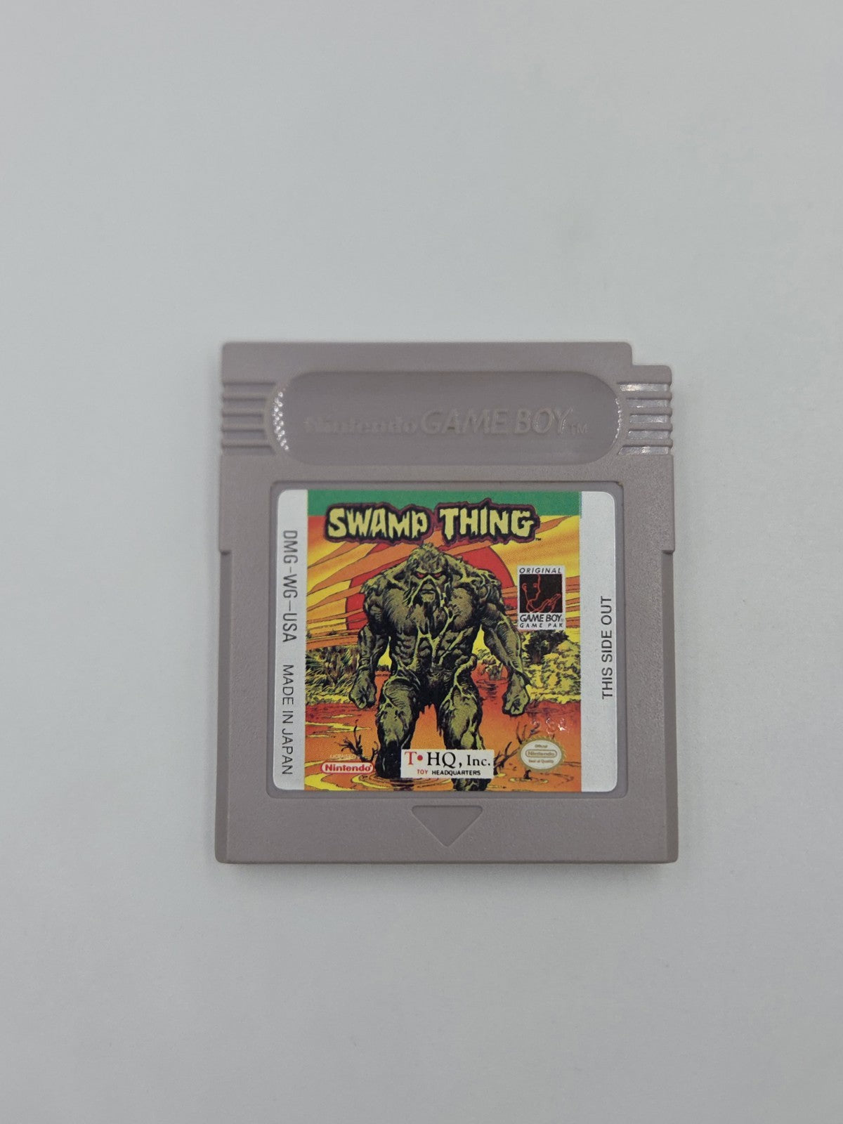 Nintendo Game Boy Classic Spiel Swamp Thing Modul USA