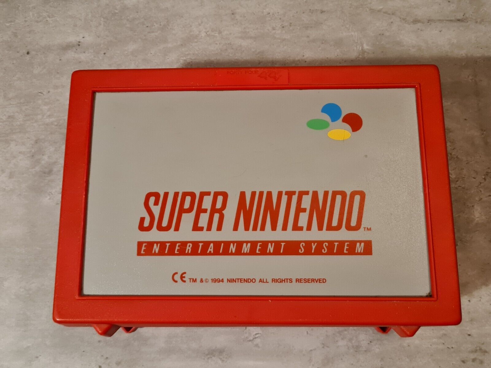 SNES Super Nintendo Koffer Case 1992 - T-Retro-Games 